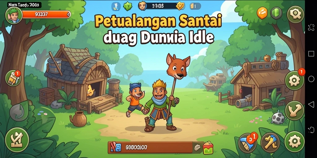 Tampilan gameplay menarik dari 93337 yang menyenangkan.