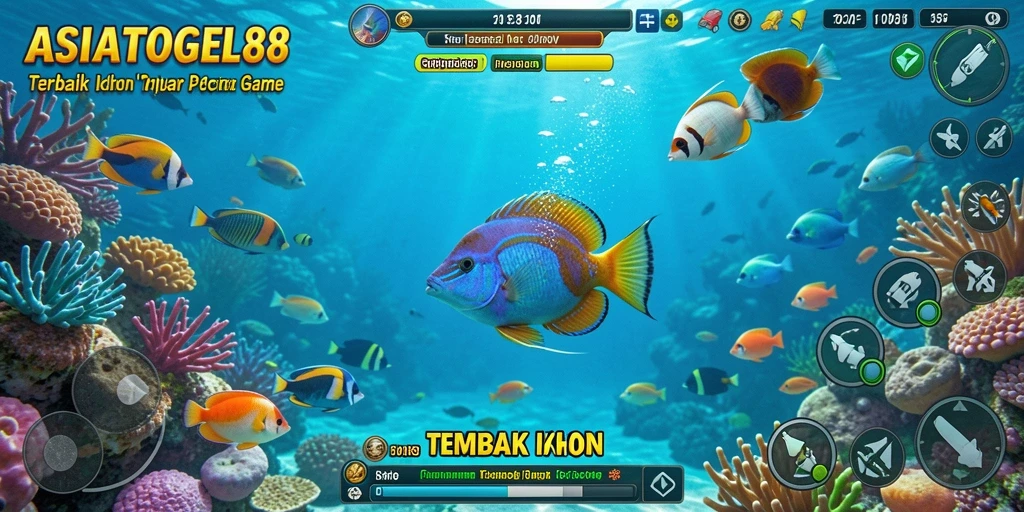 Gameplay seru menembak ikan di ASIATOGEL88.