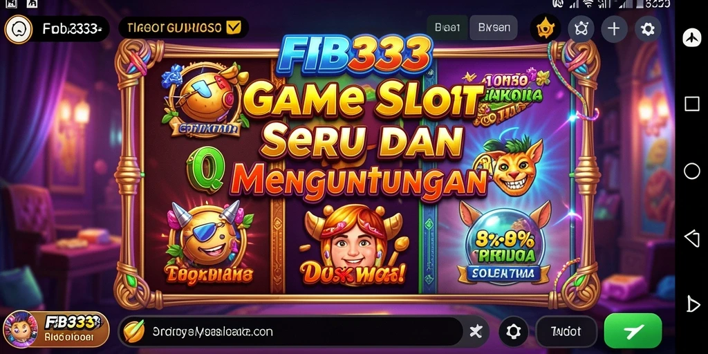 Tampilan gameplay FB333 yang menegangkan dan penuh warna.