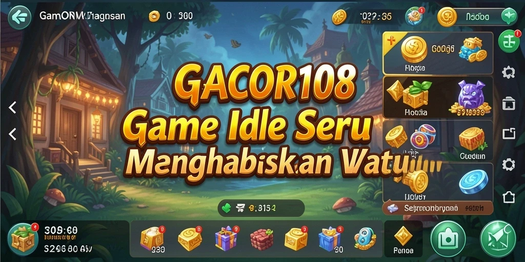Tampilan gameplay GACOR108 yang menarik dan penuh warna.