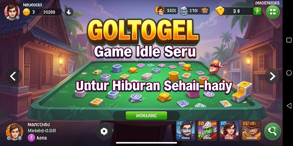 Tampilan gameplay GOLTOGEL yang menawan dan mengasyikkan.