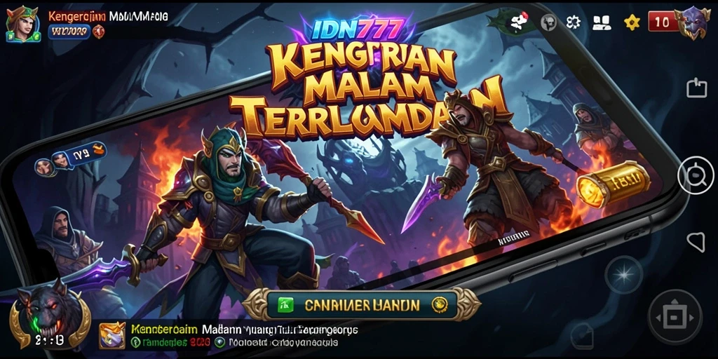 Gameplay menyeramkan IDN777 yang penuh ketegangan dan kengerian.