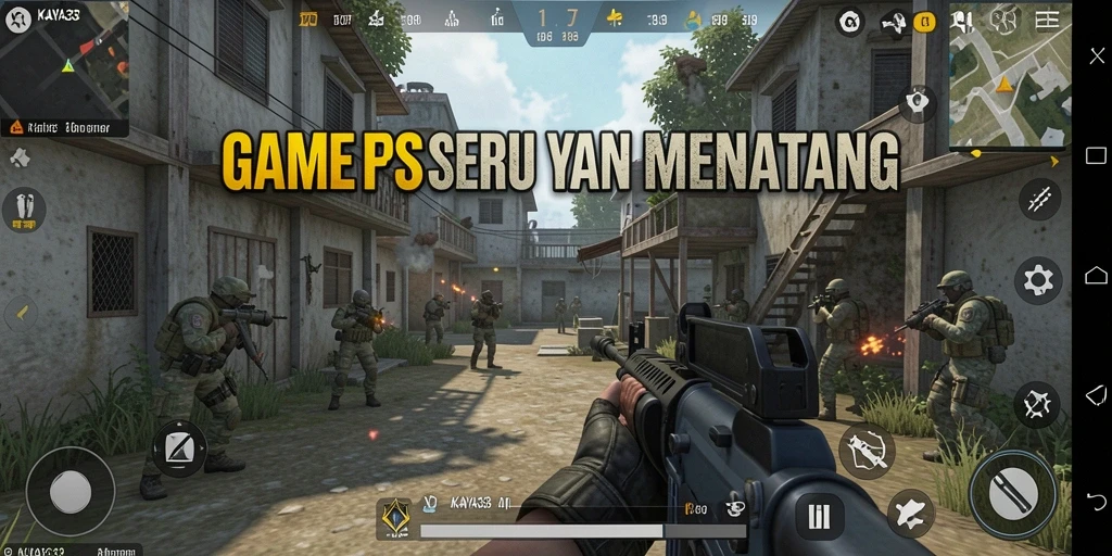 Screenshot dari gameplay KAYA33 yang menegangkan dan penuh aksi.