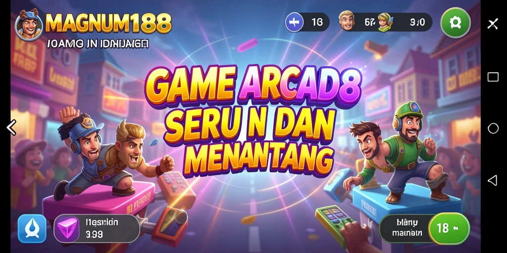 Tampilan gameplay seru MAGNUM188 dengan grafis menarik.