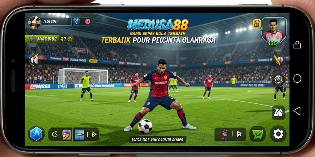 Tampilan gameplay nyata dalam MEDUSA88 yang menegangkan.