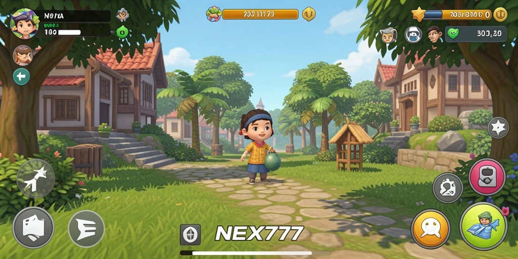 Tampilan screenshot NEX777 menampilkan gameplay yang seru dan interaktif.