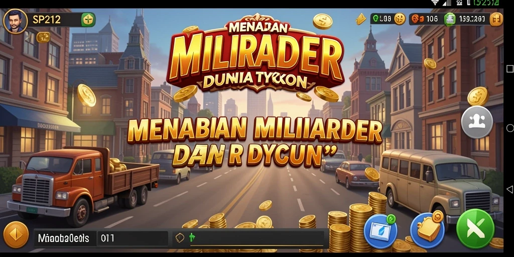 Tampilan gameplay SP212 yang menarik dan dinamis dalam mengelola bisnis.