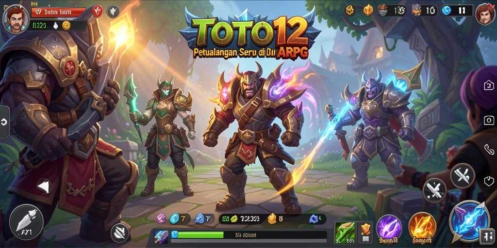 Tampilan gameplay TOTO12 yang menegangkan dan penuh aksi.